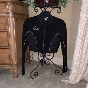Black & Yellow I Am Gia Jacket